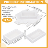 Cardboard Drawer Gift Storage Boxes with Clear Cover CON-WH0092-72C-01-2