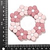 Flower Silicone Focal Beads SIL-R145-01B-3