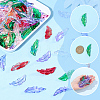120Pcs 8 Colors Plastic Pendants FIND-SC0020-73-6