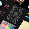 Custom PVC Plastic Clear Stamps DIY-WH0618-0131-4