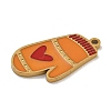 Christmas Theme 304 Stainless Steel Enamel Charms STAS-Z093-02F-2