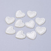 Acrylic Pearl Cabochons X-MACR-F024-22-1