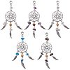 Alloy European Dangle Charms PALLOY-PH0001-25AS-WH-1
