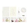 MIYUKI Seed Beads Sakura Mochi Brooch Making Kits DIY-H165-04B-3