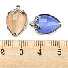 Natural & Synthetic Mixed Gemstone Faceted Pendants G-M431-06P-B-3