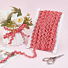 12.5Yards Braided Wave Polyester Ribbon OCOR-ME0001-57B-4