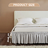 Adjustable Polyester Wrap Around Bed Skirts AJEW-WH20022-10B-01-2