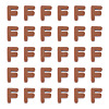 Opaque Acrylic European Beads OACR-TAC0019-006F-2