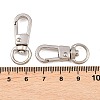Alloy Swivel Clasps STAS-B121-02P-02-1-3