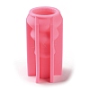 Ribbed Pillar Geometry Scented Candle Silicone Molds LS-DIY-G106-01E-2