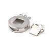 Brass Box Clasps Findings KK-H002-65P-2
