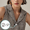 1-Hole Zinc Alloy Buttons FIND-MA0001-18A-P-6