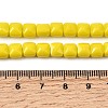 Opaque Glass Beads Strands GLAA-L050-C21-4