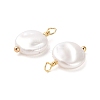 ABS Plastic Imitation Pearl Pendants X1-KK-M266-35G-2