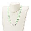 Personalized Acrylic Curb Chain Necklaces NJEW-JN03515-01-3