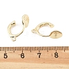 Brass Clip-on Earring Findings KK-K371-27A-G-3