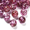 Transparent Resin with Paillette Beads RESI-G110-02C-1