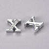 Alloy Slide Charms LS-PALLOY-WH0066-21X-1