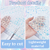 1M Polyester & PVC Sequined Mesh Fabric DIY-CY0003-54B-6