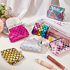 6Pcs 6 Style PVC Wallets for Women AJEW-FG0003-12-5