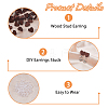 60Pcs Wood Stud Earrings Finding EJEW-FI0003-33A-4