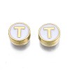 Alloy Enamel Beads ENAM-N052-006-01T-RS-2