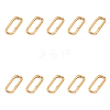 Brass Spring Gate Rings FIND-WH0127-90G-2