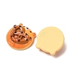Opaque Resin & Enamel Cabochons RE-B003-02-3