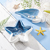 Ocean-themed Ceramic Jewelry Plate DJEW-WH0015-108A-5