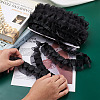 2-Layer Pleated Satin Organza Ribbons PJ-TAC0004-02F-5