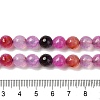 Dyed & Heated Natural Dragon Veins Agate Beads Strands G-P539-A01-27-5