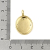 Brass Micro Pave Cubic Zirconia Pendants KK-E111-05G-3