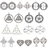 SUNNYCLUE DIY 20Pcs 10 Style Tibetan Style Alloy Pendants PALLOY-SC0004-12-1