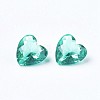 Cubic Zirconia Pointed Back Cabochons ZIRC-WH0001-C03-1