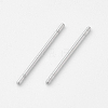 316L Surgical Stainless Steel Stud Earring Findings STAS-E443-34P-A-2