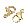 304 Stainless Steel Lobster Claw Clasps STAS-D218-01G-05-2