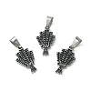 304 Stainless Steel Manual Polishing Pendants STAS-C075-25P-3