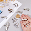 6 Sets Alloy D-Ring Anchor Shackle Clasps FIND-DC0007-79-3