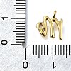 Brass Micro Pave Cubic Zirconia Pendants KK-B132-12G-M-3