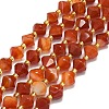 Natural Banded Agate Beads Strands G-I376-B20-01-1