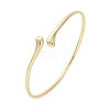 Alloy Arm Cuff Bangles Girl Women AJEW-A063-02G-4