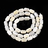 Natural White Moonstone Beads Strands G-G980-27-3