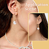 1 Pair 925 Sterling Silver Ear Hooks STER-BC0003-59G-5