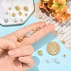 9Pcs 3 Styles Brass Micro Pave Clear Cubic Zirconia Beads KK-YW0004-43G-4