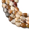 Natural Crazy Agate Beads Strands G-B159-A16-4