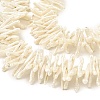 Natural Baroque Keshi Pearl Beads Strands PEAR-B004-03A-02B-3