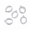 Tarnish Resistant 304 Stainless Steel Charms STAS-K215-16P-1