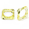 Transparent Acrylic Finger Rings LS-RJEW-T010-03H-4