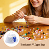 50Pcs Transparent Plastic Resealable Packaging Bags OPP-TA0001-28-10