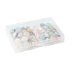 38Pcs 19 Colors Acrylic Pendants MACR-FS0001-80-6